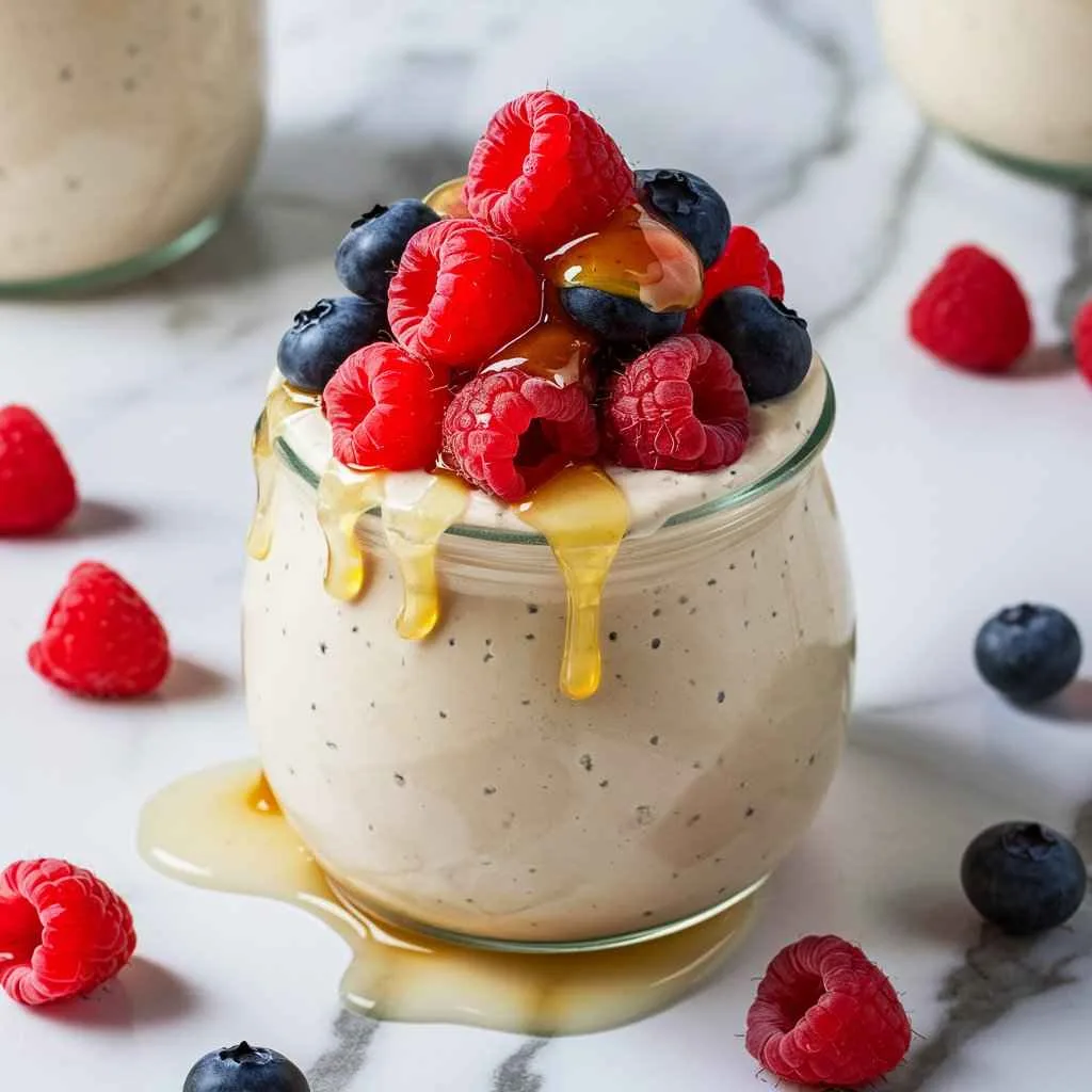 Can I use a protein shake instead of milk for pudding?5 Reasons to Use 4 Vanilla protein shake pudding with fresh raspberries and blueberries.Can I use a protein shake instead of milk for pudding?