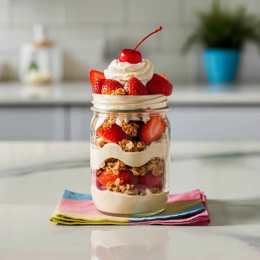 Are Protein Puddings Healthy? 5 Surprising Truths 3 Are protein puddings healthy?.Protein pudding parfait with granola, strawberries, and whipped cream