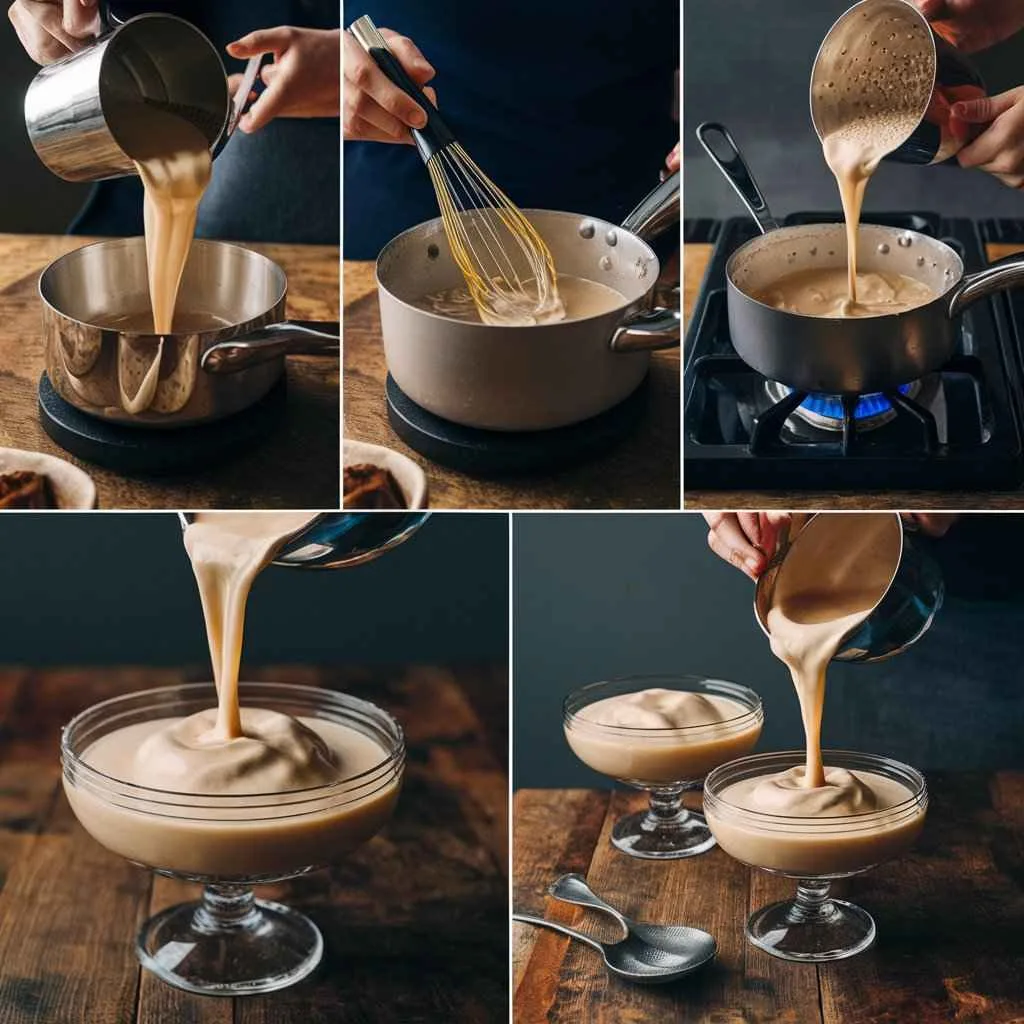 Can I use a protein shake instead of milk for pudding?5 Reasons to Use 2 Step-by-step preparation of protein shake pudding on a countertop.Can I use a protein shake instead of milk for pudding?