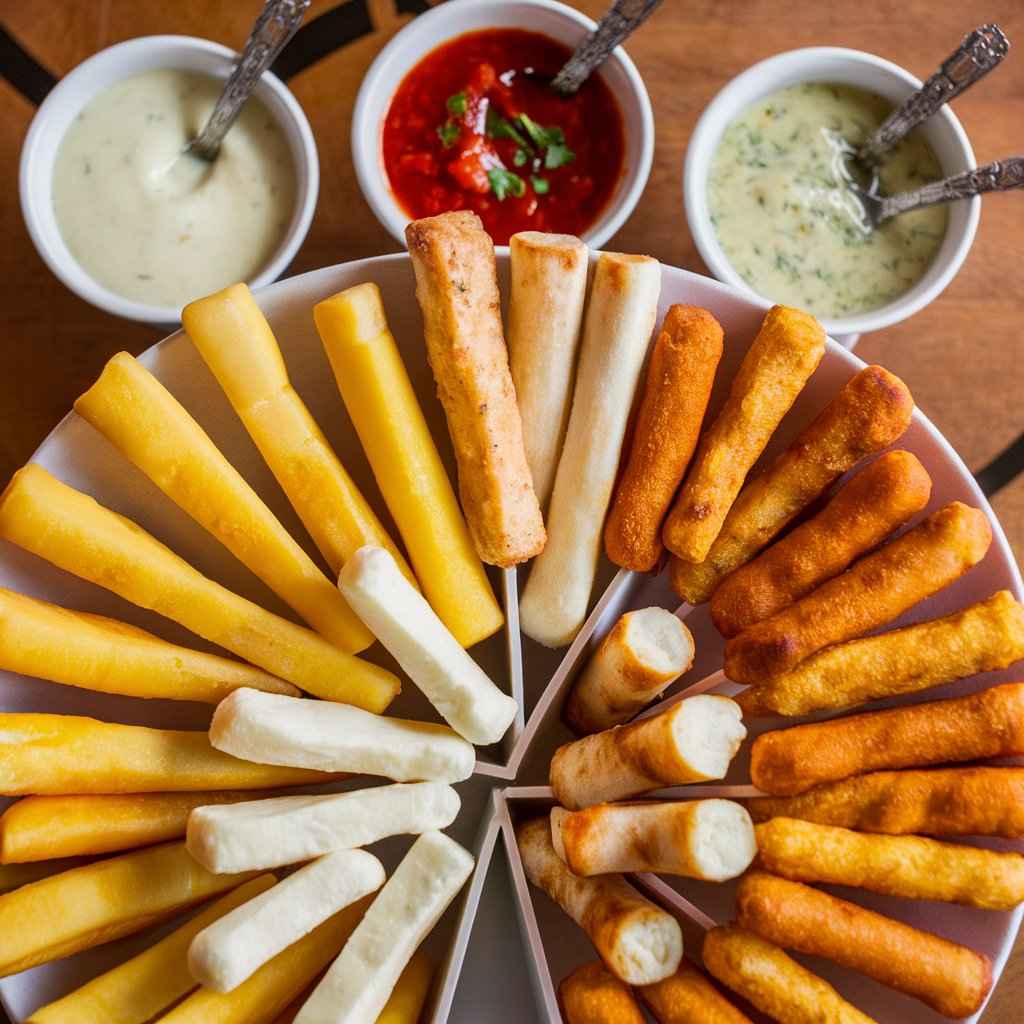 What is the difference between cheese sticks and mozzarella sticks 5 Fascinating Differences 4 Cheese sticks and mozzarella sticks with dipping sauces.What is the difference between cheese sticks and mozzarella sticks