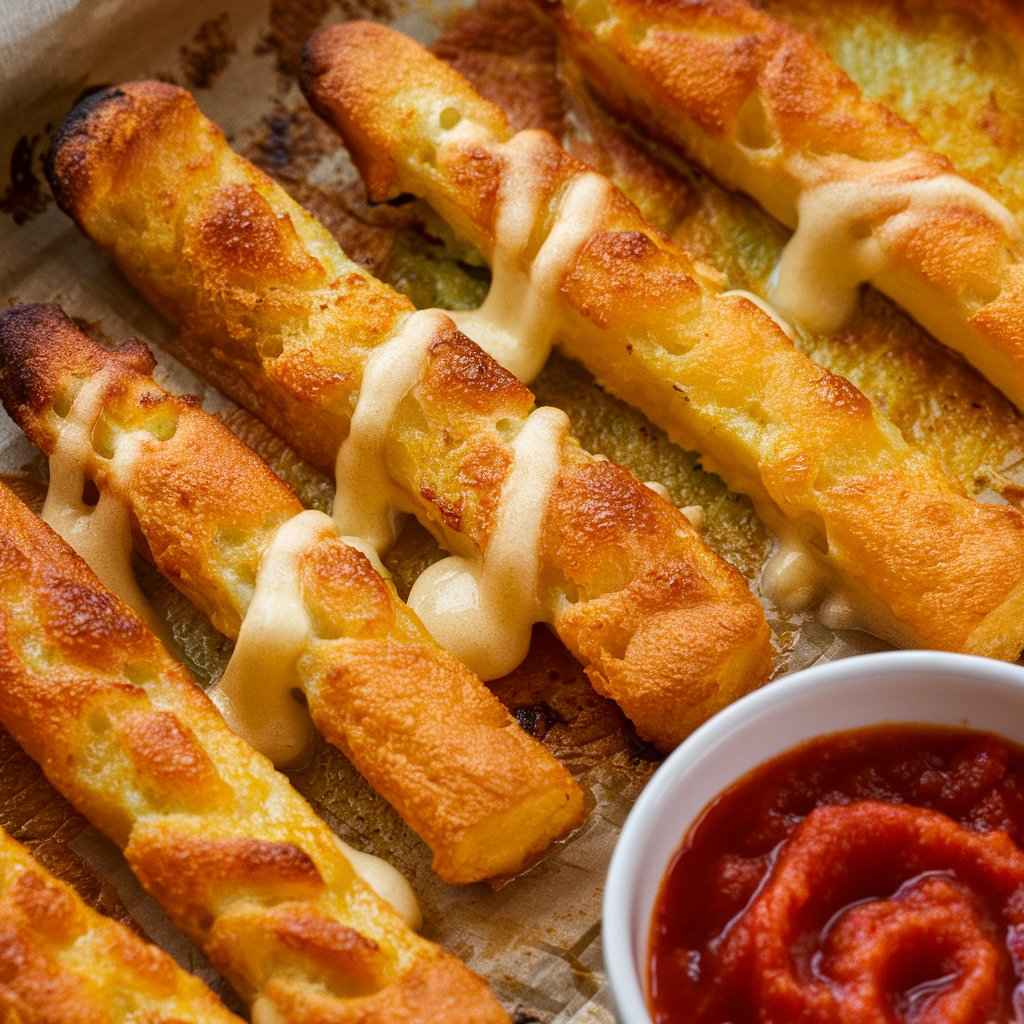 What are roasted garlic cheese sticks? 5 Irresistible Facts 3 What are roasted garlic cheese sticks?.Homemade roasted garlic cheese sticks hot from the oven.