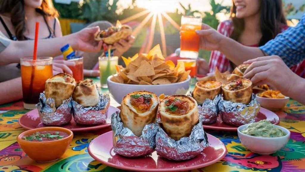 Is the grilled cheese burrito permanent?5 Exciting Facts 4 A group of people enjoying grilled cheese burritos with side dishes.Is the grilled cheese burrito permanent?