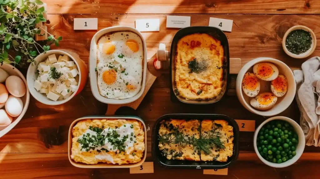 What Is the Difference Between Egg Bake and Frittata?5 Discover the Amazing 2 Educational diagram showing What Is the Difference Between Egg Bake and Frittata? through 5 key characteristics including cooking methods and textures