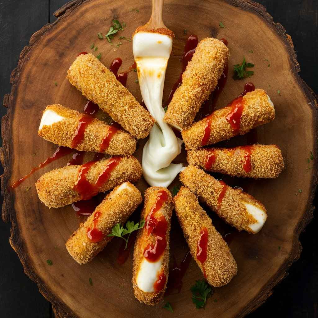 What is the difference between cheese sticks and mozzarella sticks 5 Fascinating Differences 3 What is the difference between cheese sticks and mozzarella sticks.Crispy mozzarella sticks with a gooey cheese pull.