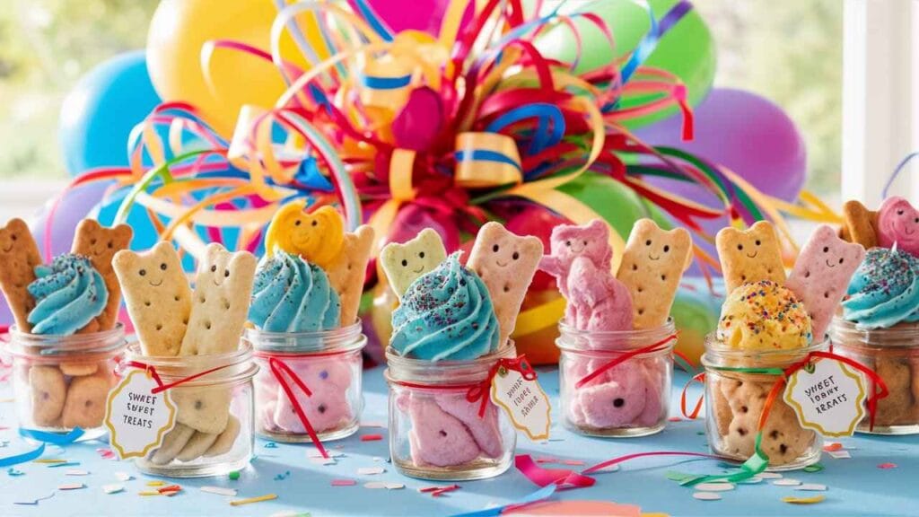 Who made the original frosted animal crackers?3 Surprising Facts 2 Frosted animal crackers arranged in jars at a party table.Who made the original frosted animal crackers?