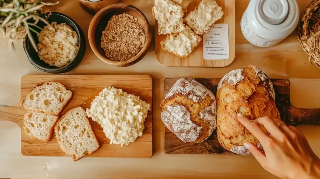 What is the Trick to Making Good Gluten-Free Bread? Expert Tips 2 Side-by-side comparison of unsuccessful versus successful gluten-free bread techniques showing the importance of proper measurement, temperature, and resting time.What Is the Trick to Making Good Gluten-Free Bread?