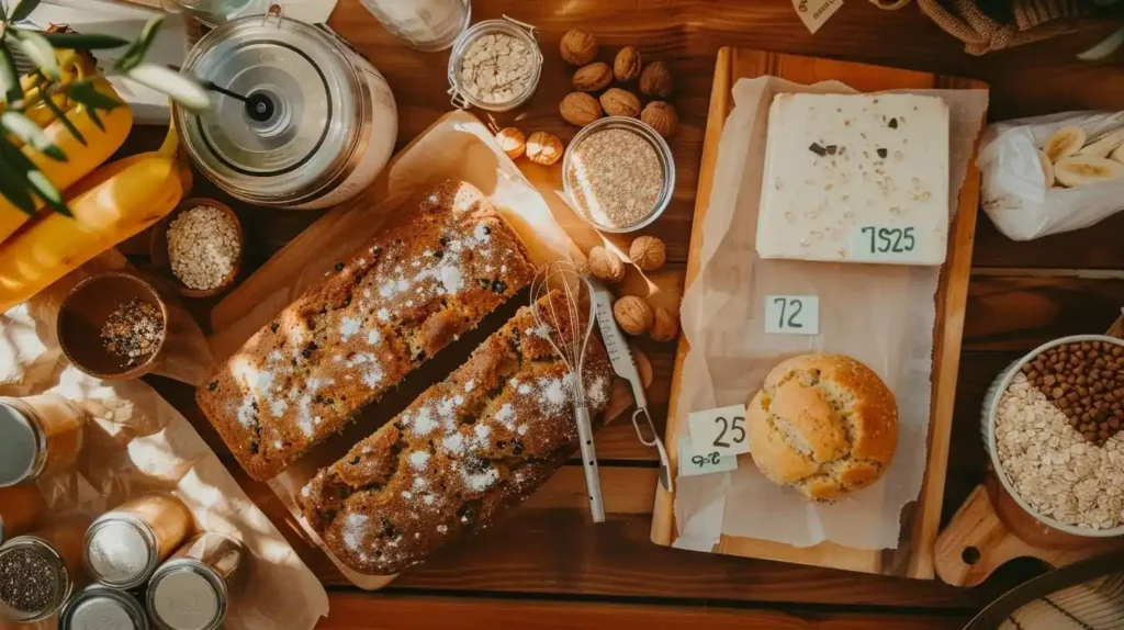 10 Tips for Perfect Flourless Banana Bread 2 Visual guide showing 10 tips for perfect flourless banana bread, a quick and easy method for busy families making gluten-free breakfasts